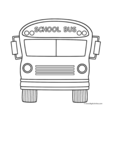 school bus (front)