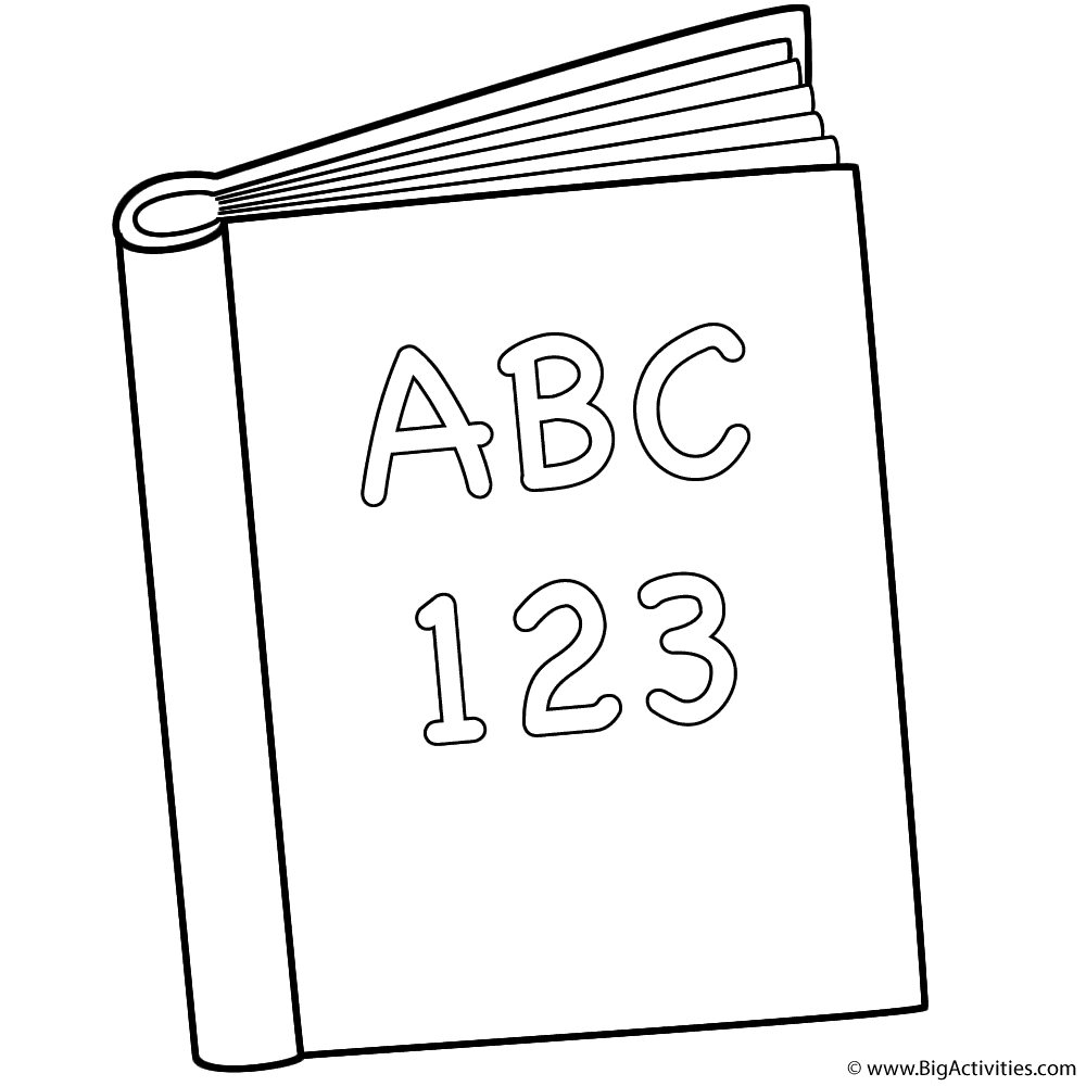 abc 123 coloring pages - photo #7