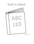 abc and 123 book