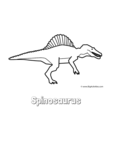 spinosaurus with title