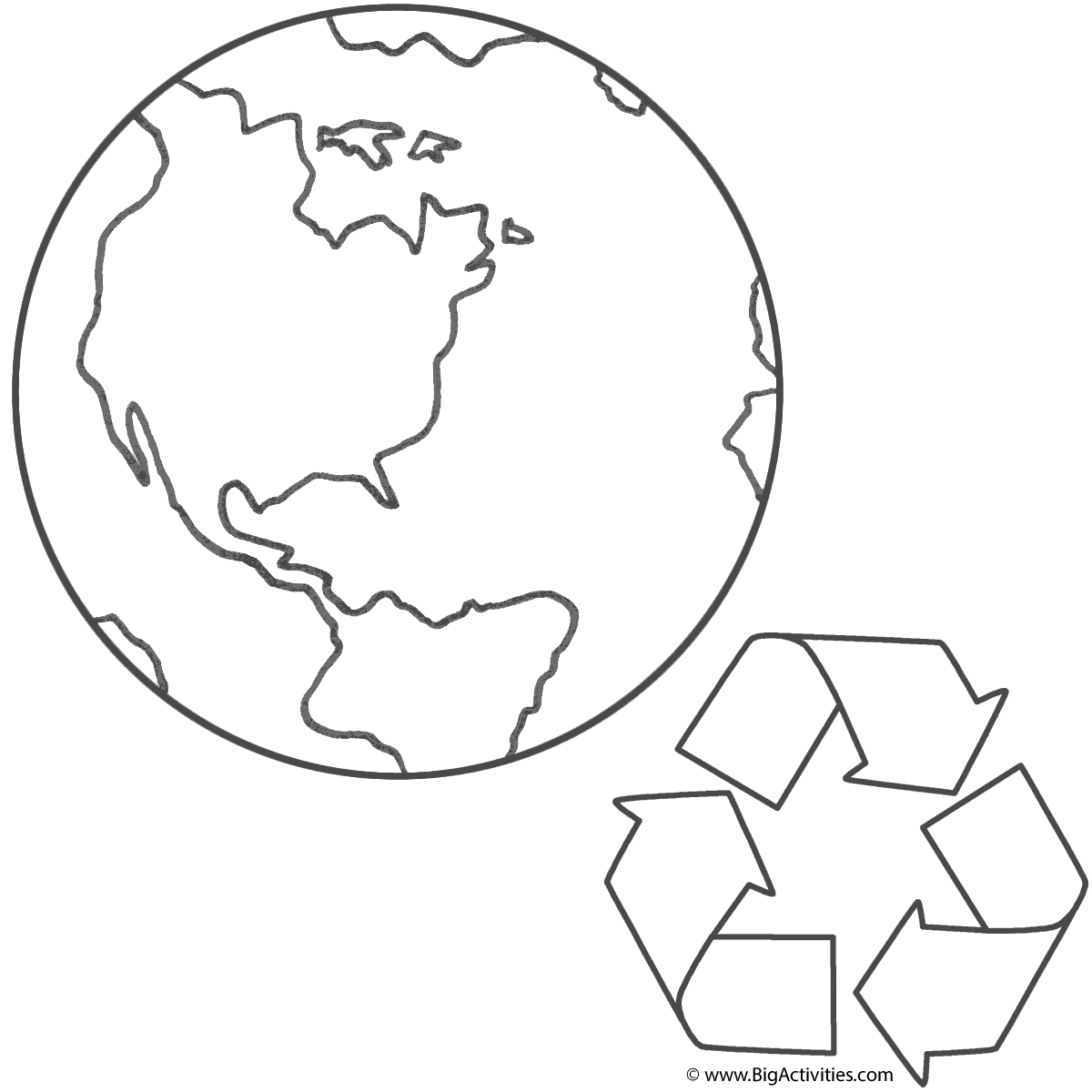 earth day 2014 coloring pages for kids - photo #18