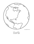 earth with title