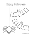 bats with spider
