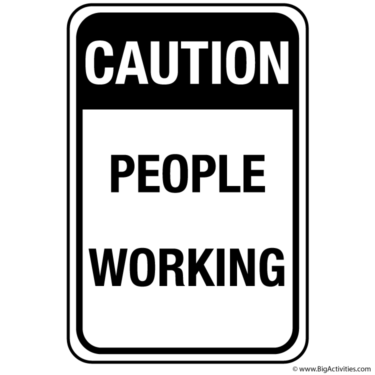 road construction sign coloring pages - photo #19