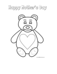 teddy bear with hearts on chest and feet
