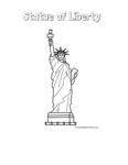 statue of liberty with title