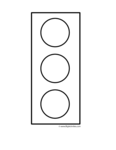Traffic Lights - Coloring Pages (Safety)