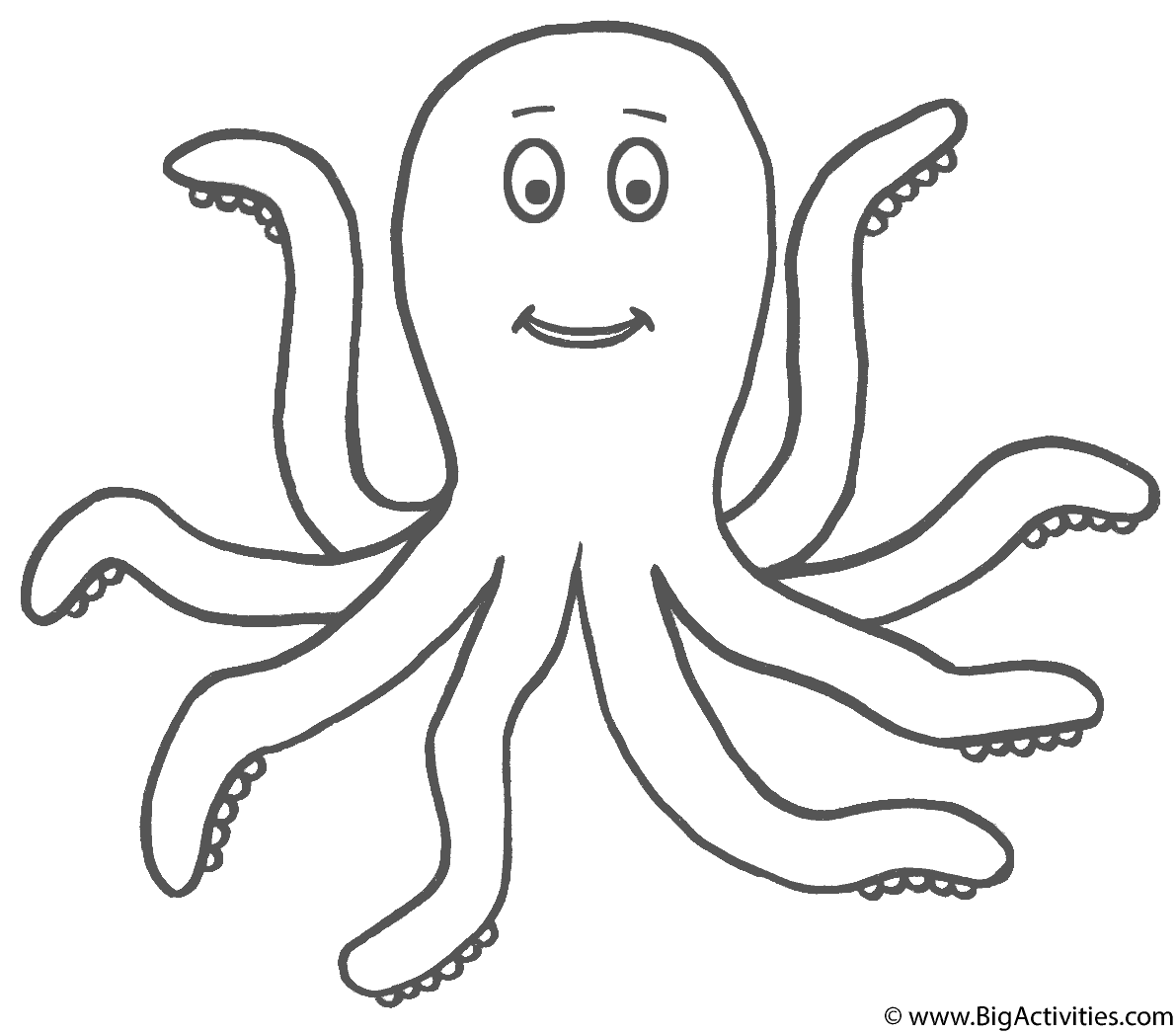 octopus and coloring pages - photo #33