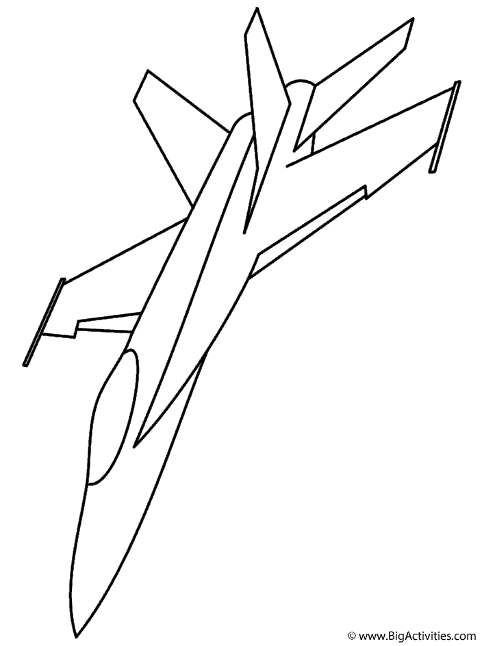f18 coloring pages - photo #4