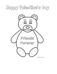 teddy bear (friends forever)