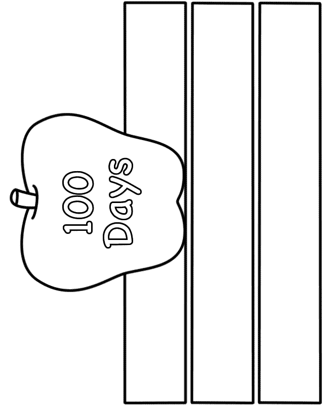 100-days-of-school-hat-paper-craft-black-and-white-template