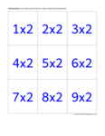 Multiply by 2 (blue)