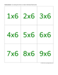 Multiply by 6 (green)