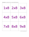 Multiply by 8 (purple)