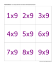 Multiply by 9 (purple)