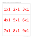 Multiply by 1 (red)