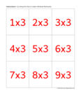 Multiply by 3 (red)