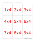 Multiply by 4 (red)
