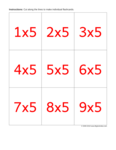 Multiply by 5 (red)