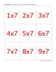Multiply by 7 (red)