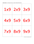 Multiply by 9 (red)