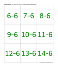 Subtract 6 (green)