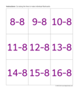 Subtract 8 (purple)