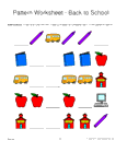 back to school shapes 1-1-2 pattern