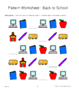 back to school shapes 1-2-3 pattern