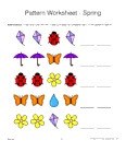 spring shapes 1-1-2 pattern