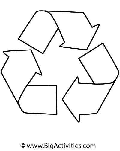 sudoku puzzle with the Recycling symbol