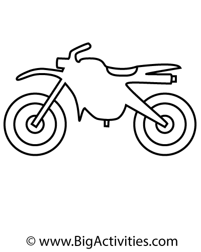 sudoku puzzle with a motorcycle