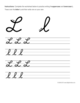 letter l