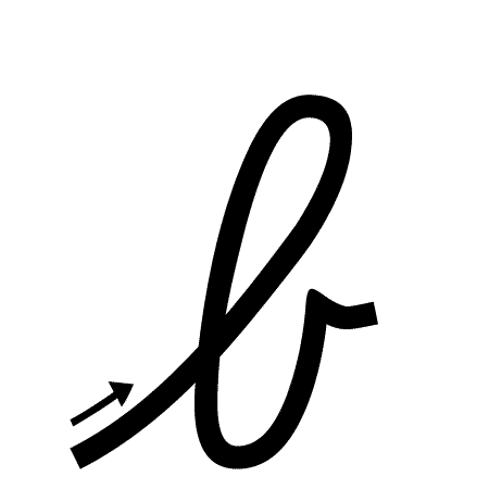 Cursive writing complete a z uppercase + lowercase with 