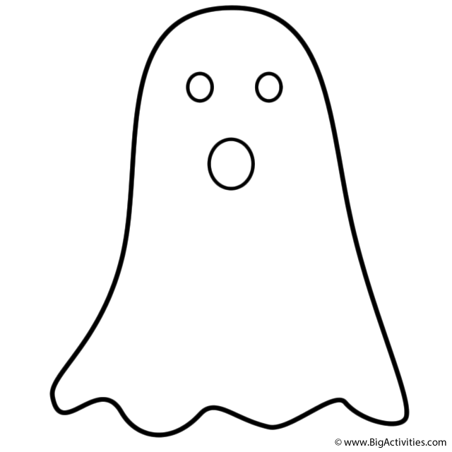 ghost template colouring
