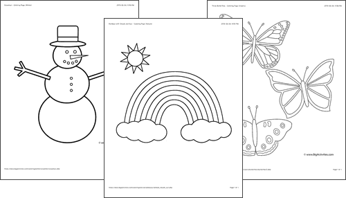 coloring pages