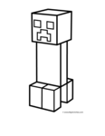 minecraft sword coloring pages