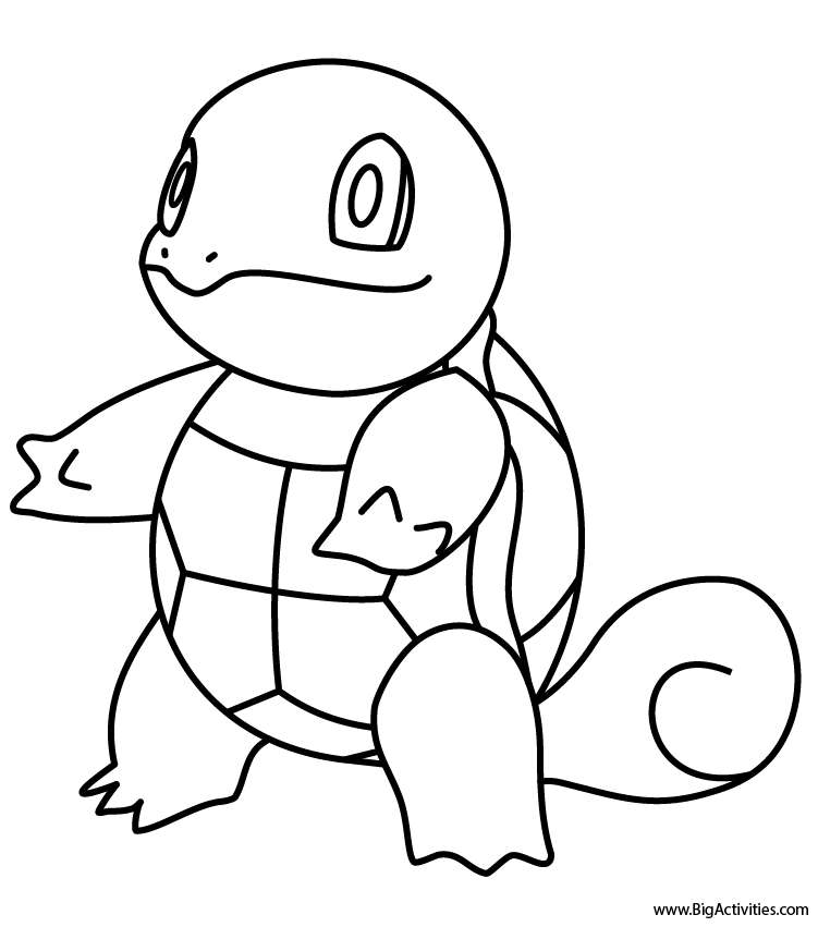 Squirtle Coloring Page Pokemon Check out inspiring examples of charmander_pokemon artwork on deviantart, and get inspired by our community of talented artists. squirtle coloring page pokemon