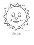 smiling sun and title