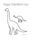brachiosaurus with baby
