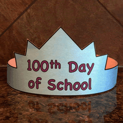 100th day of school hat