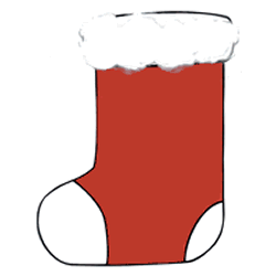 Christmas Stocking - Paper craft (Instructions)