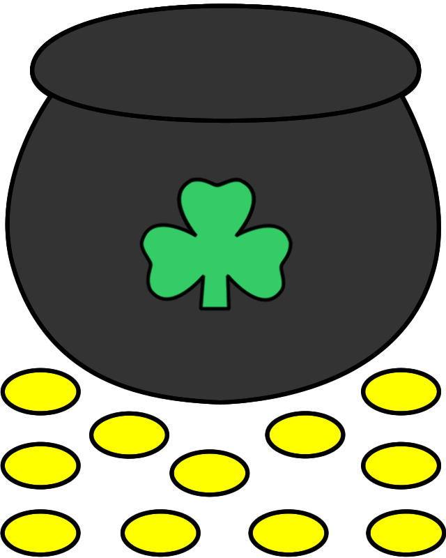 Printable Pot Of Gold Template