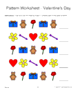 valentines day shapes 1-2-3 pattern