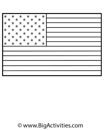 Presidents' Day - Easy Word Scramble (American Flag)