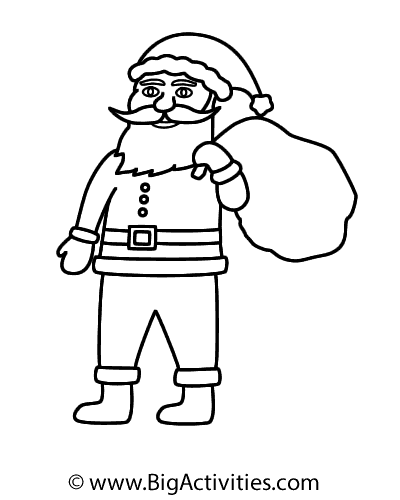 Christmas Super Hard Word Search Santa Claus