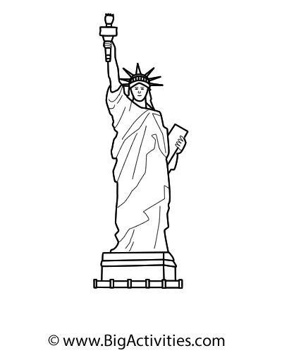 sudoku puzzle with the Statue of Liberty