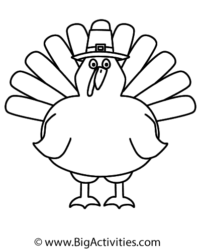sudoku puzzle with a turkey with a pilgrim hat